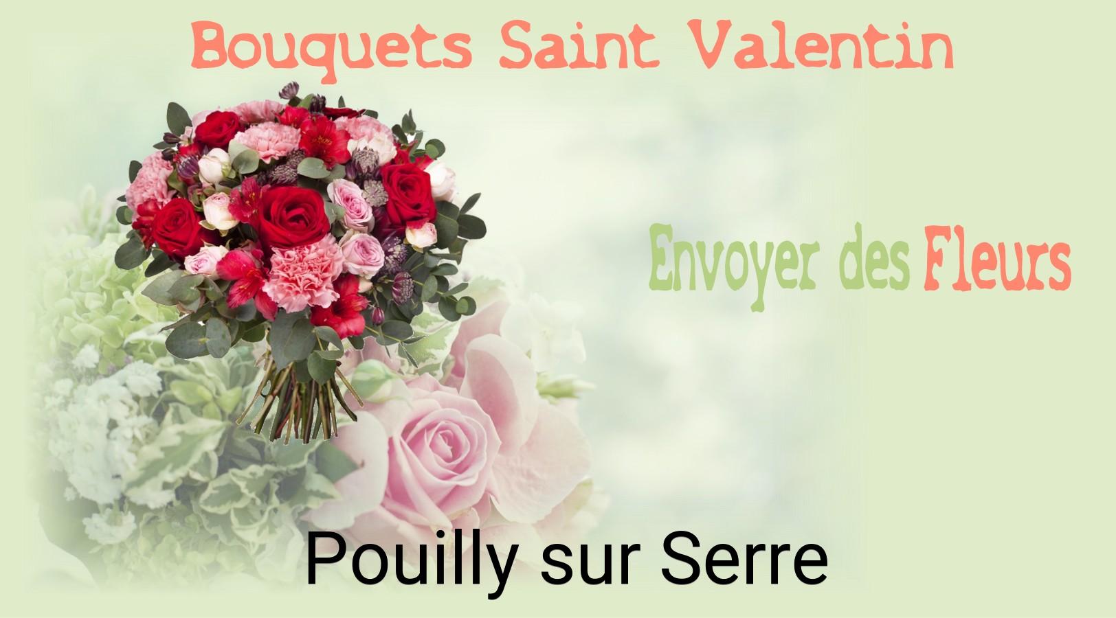 Roses de Saint-Valentin livrées à Pouilly-sur-Serre